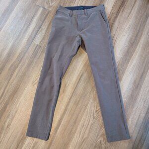 J Crew gray tech chinos 30x32 slim